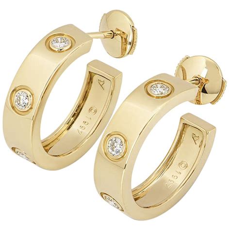 cartier love hoop earrings replica|cartier love hoop earrings dupe.